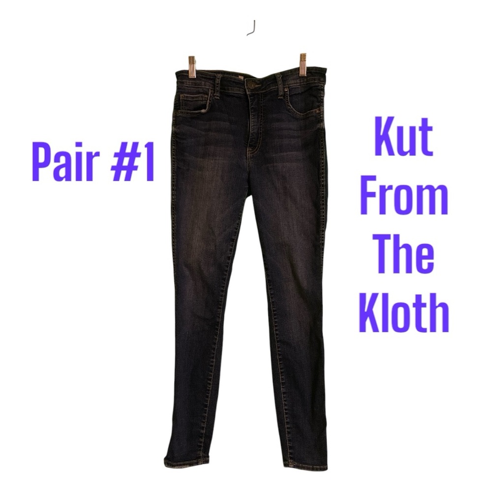 2 Pair of Kut From The Kloth Jeans